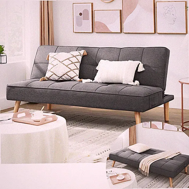Schlafsofa Sofa Schlafcouch Wohnzimmersofa Polstersofa klappbar Ausklappsofa