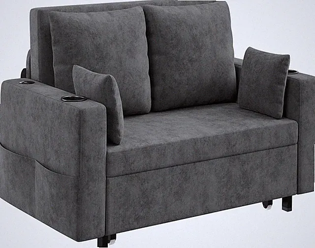 Schlafsofa Verstellbarer 2 sitzer Ausziehba 2 sitzer sofa schlaffunktio Sofabett