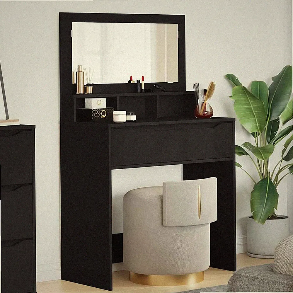 Schlafzimmer-Frisiertische mit Schubladen Holzwerkstoff Kleider Möbel