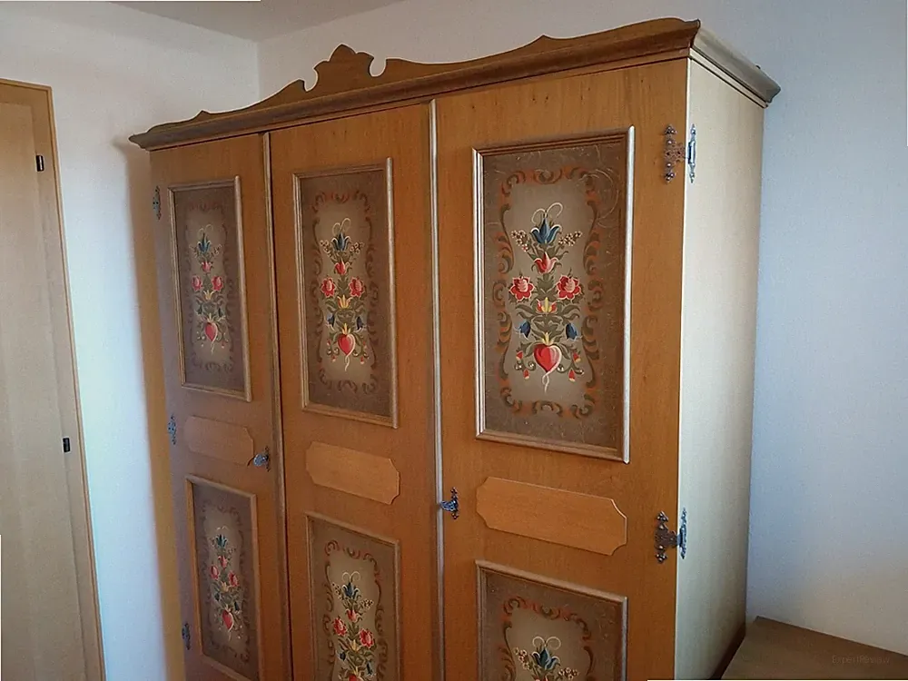 Schlafzimmer komplett 180x200 bemahlte Möbel antik