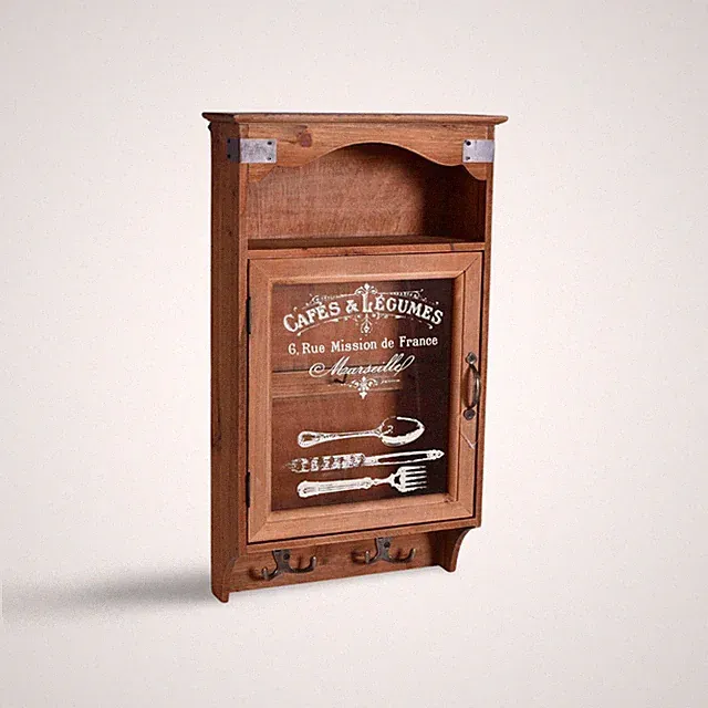 Schlüsselkasten Wandvitrine Hängeschrank Handtuchhaken Küchenschrank Badschrank