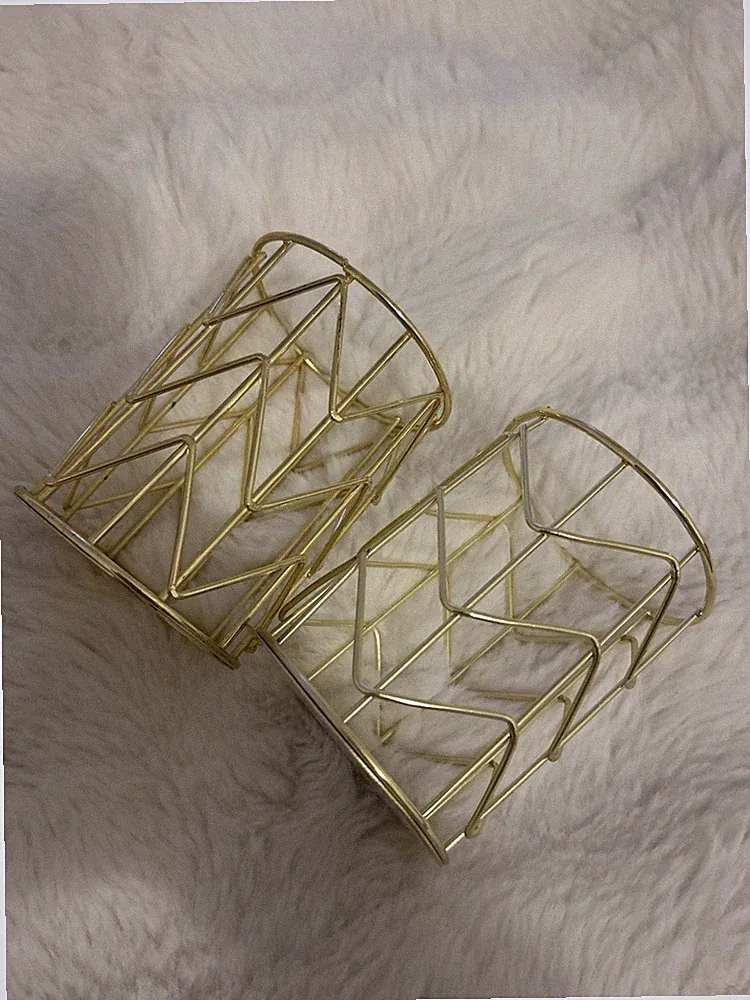 Schminktisch/Schreibtisch Behälter Gold Set
