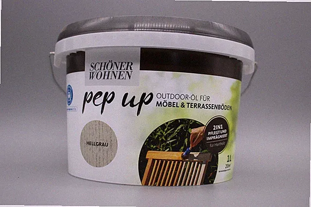 Schöner Wohnen Pep up Outdoor-Öl Möbel & Terrassenböden Holz 1 Liter