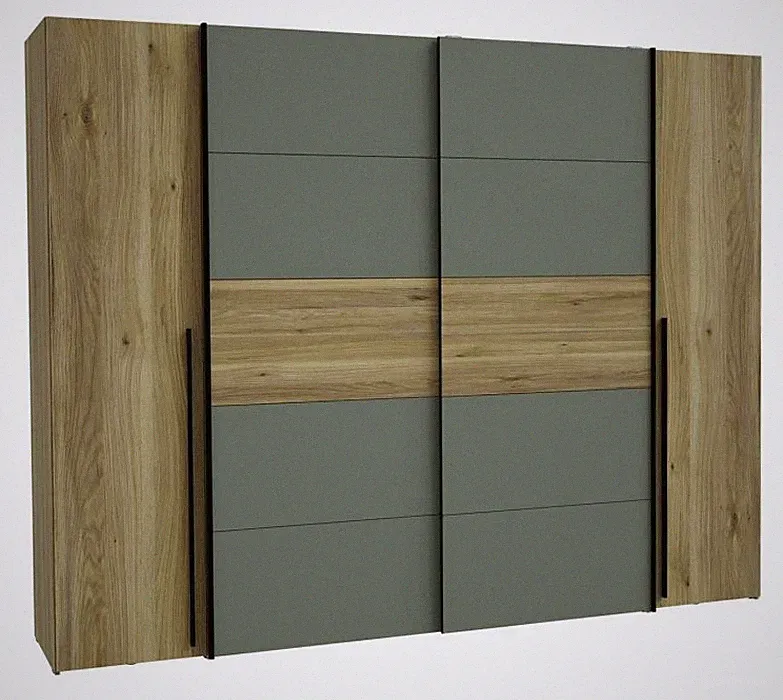 Schrank 4-trg NARAGO von Forte Salbei / Artisan Kleiderschrank