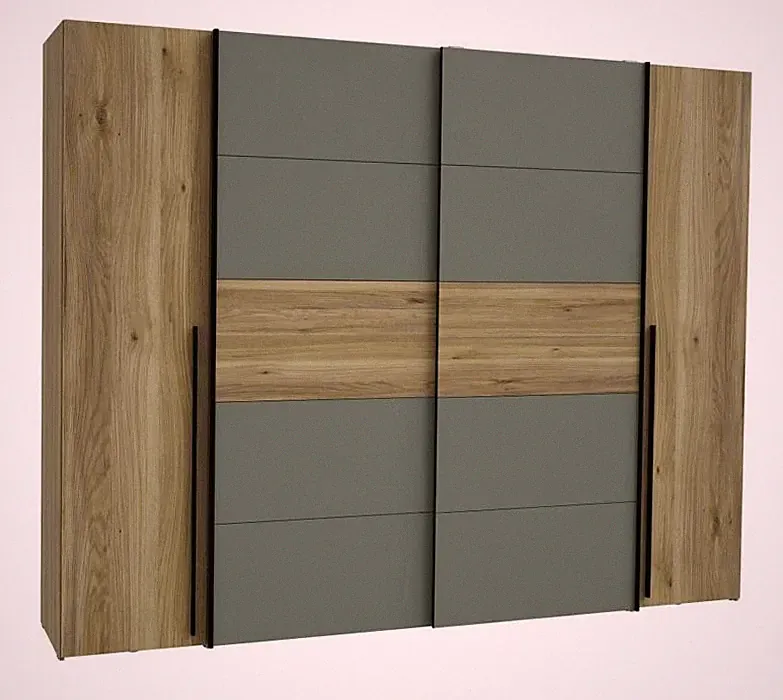 Schrank 4-trg NARAGO von Forte Salbei / Artisan Kleiderschrank