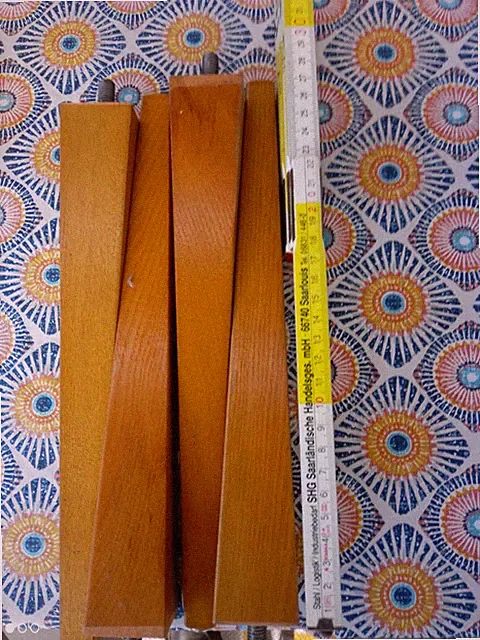 Schrank Beine , Midcentaury