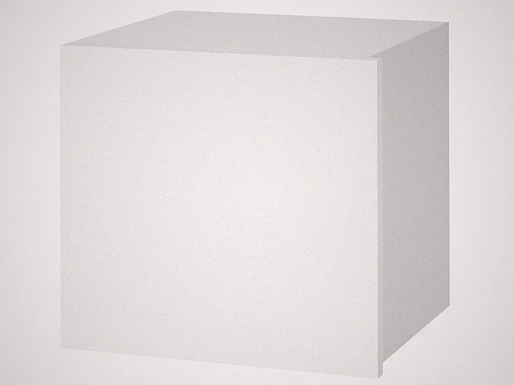 Schrank Calabrini Quadrat Regal Wandregal Wandschrank Modern Wohnzimmer M24