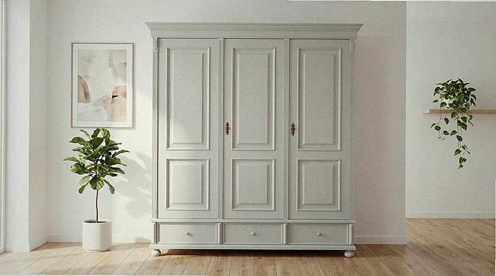 Schrank, Kleiderschrank im Landhaus, vintage, Shabby Chic Stil
