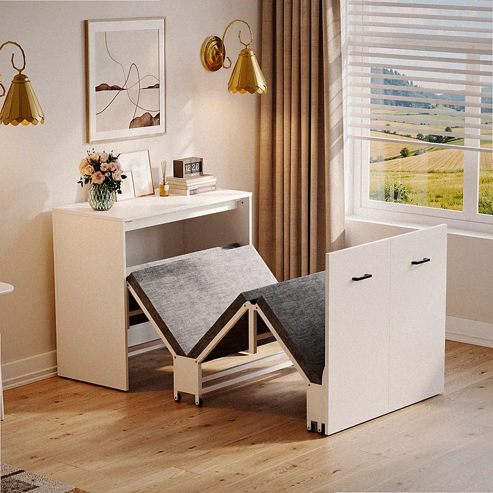 Mit Rädern Bett