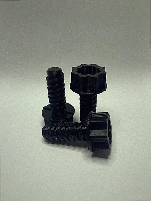 Schraube Gartenstuhl Ersatz 54mm - Kunststoff (3 Stück)