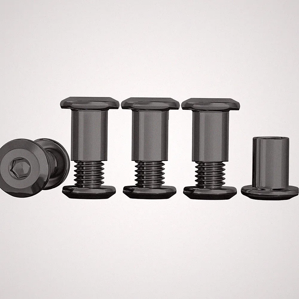 Schrauben Set M4 Schwarz Edelstahl Verbindungsschrauben Möbel EBay Zubehör
