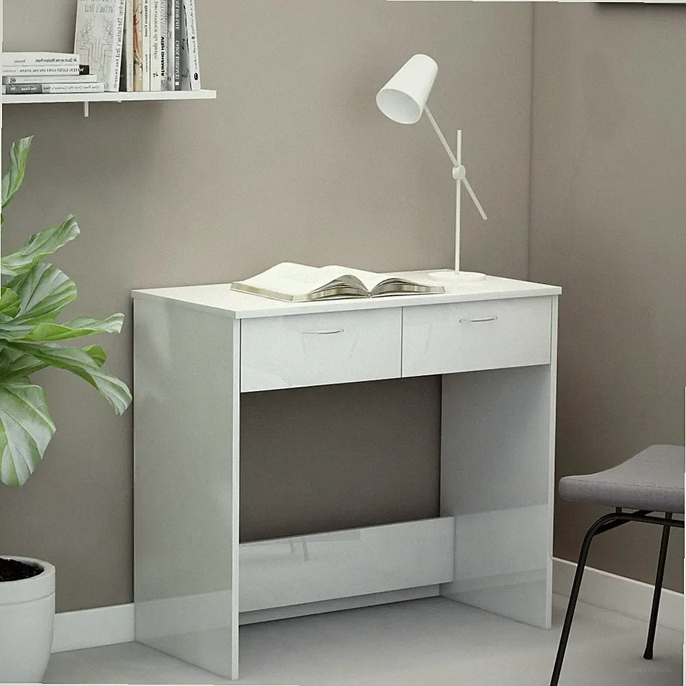 Schreibtisch Bürotisch mit Regal Computertisch Tisch 80x40x75 cm Holzwerkstoff