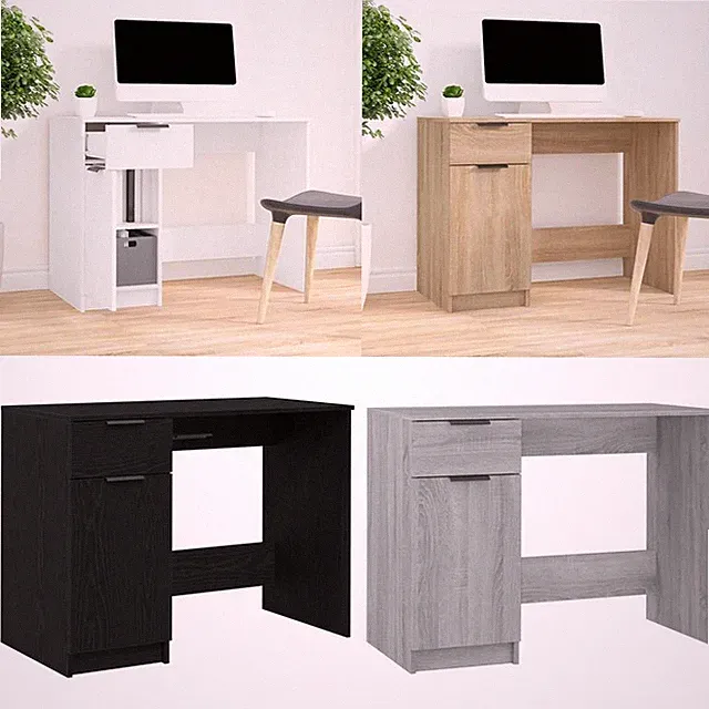 Schreibtisch Computertisch Bürotisch PC Tisch Arbeitstisch Holzwerkstoff vidaXL
