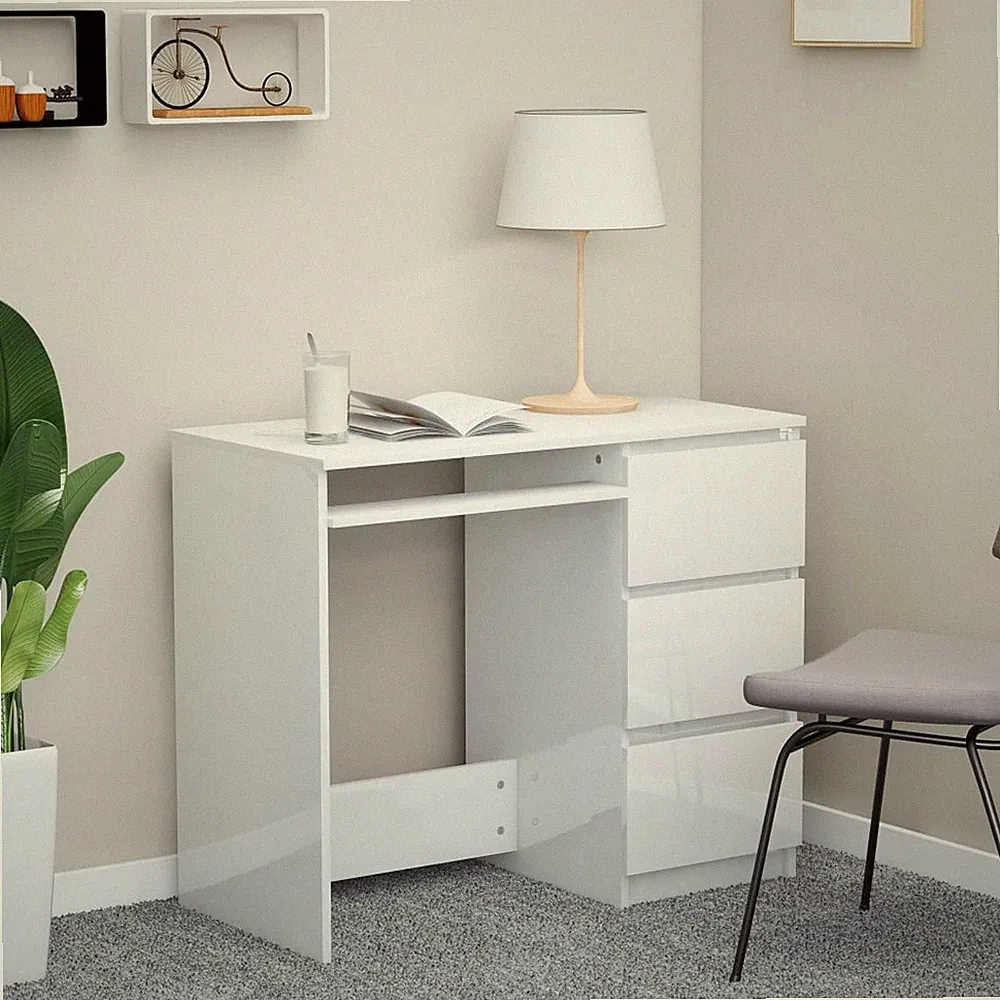 Schreibtisch Computertisch Gamingtisch Bürotisch Arbeitstisch 90x45x76 cm Holz
