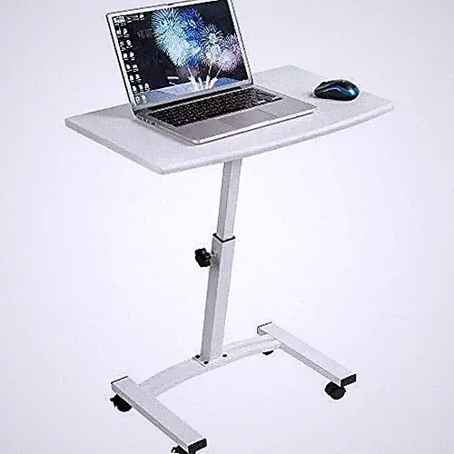Schreibtisch Für Computer Tatkraft Cheer Beistelltisch Mit Rollen Weiß