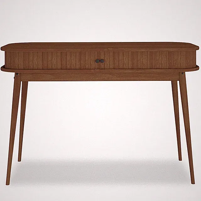 Schreibtisch Holz Arbeitstisch mit Stauraum