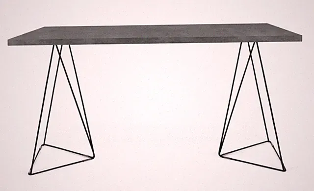 Schreibtisch „Max“ mit Trestle Beinen von Westwing