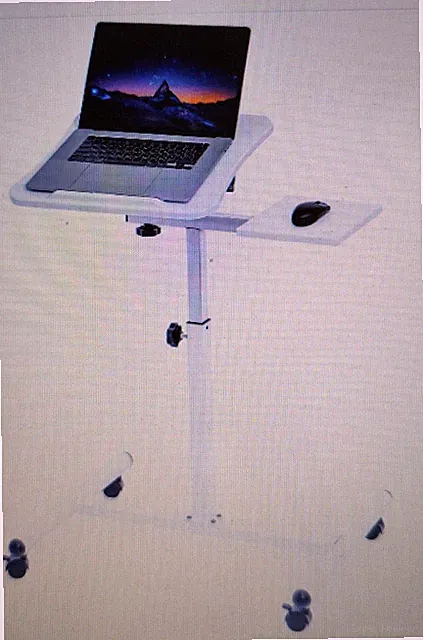 Schreibtisch Mini Basierten Computer Tatkraft 72 110 Kleiner Tisch Tür PC Räder