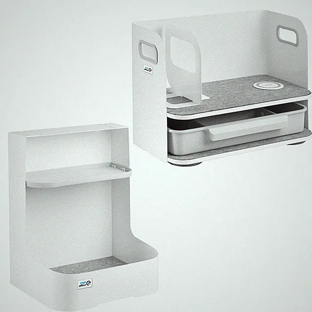Schreibtisch-Organizer Universal Ergo Office Qi-Ladegerät ER-441