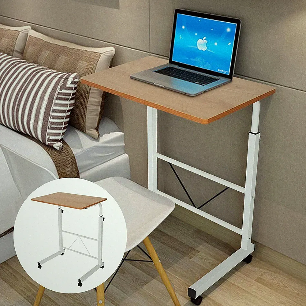 Schreibtisch Pflege einstellbar Laptoptisch Computertisch laptoptisc mit Rollen