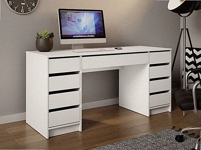 Schreibtisch Schminktisch Adelin Bis Büro praktisch Arbeitszimmer M24