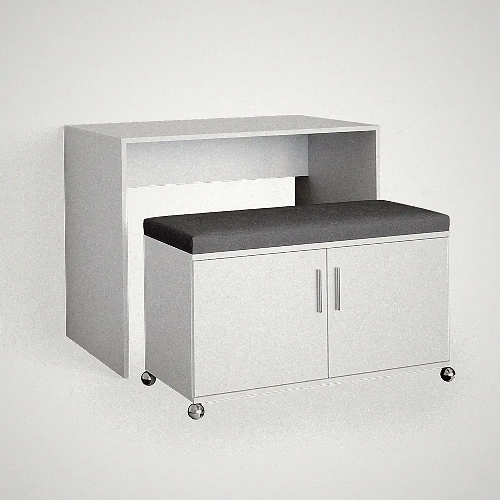 Schreibtisch Vicco Flona 93.2 cm