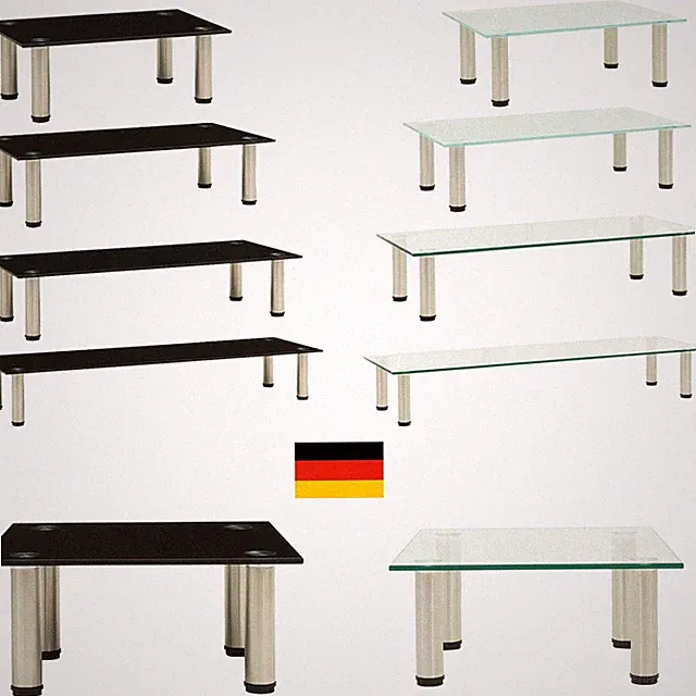 Schreibtischaufsatz Monitorerhöhung Bildschirmerhöhung Monitore aus Glas Farben
