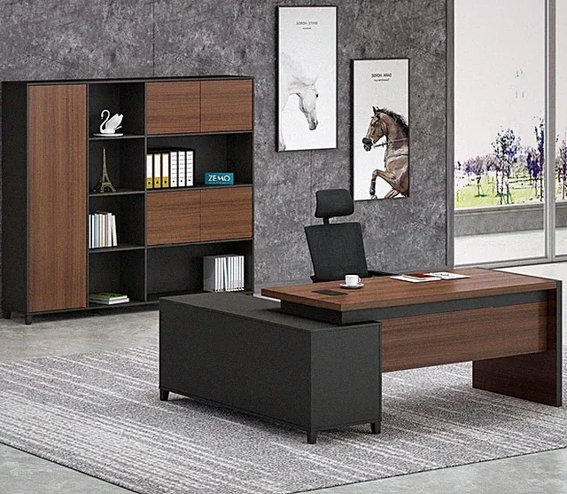 Schreibtische Chef Eckschreibtisch Büro Zimmer Möbel Design Praxis Kanzlei Möbel