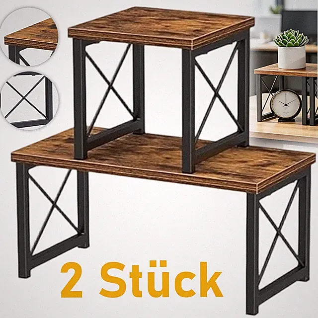 Schreibtischregal Aufsatzregal Schreibtisch Organizer Tischregal Bücherrega DHL