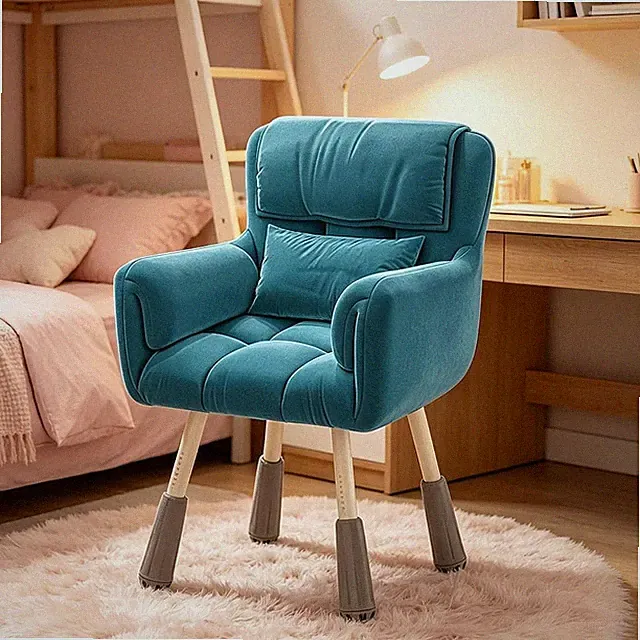 Schreibtischstuhl Möbel Geschenke Stoff ergonomisch bequem Metallgestell modern
