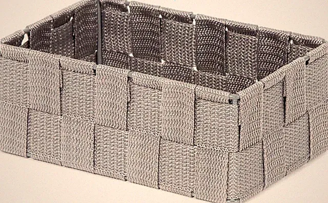 Schubladen Organizer STAN M, 18 x 12 x 7 cm, Grau, Aufbewahrungsbox aus