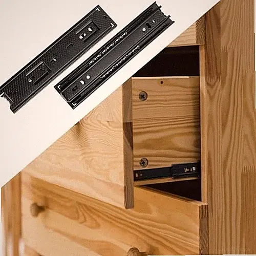 Schubladenschienen Vollauszug Softclose 200mm 2 paars Kugelauszug Möbelzubehör