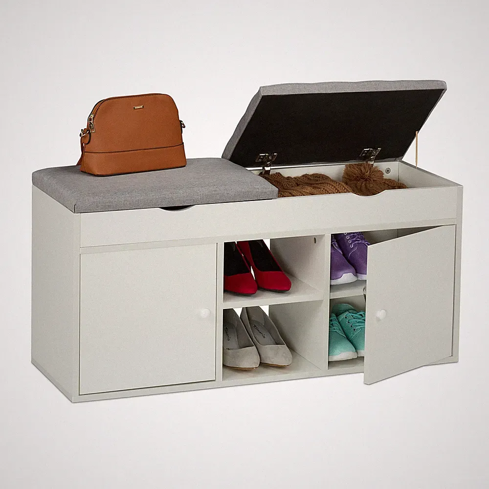 Schuhbank Schuhregal Schuhschrank Sitzbank Garderobenbank Schuhsitzbank Flur