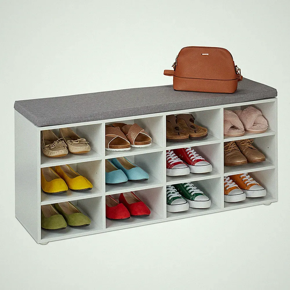 Schuhe Sitzbank