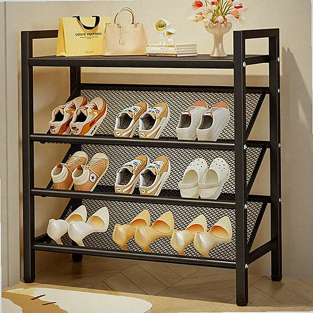 Schuhregal Schuhablage Schuhständer Schuhaufbewahrung Schuhgestell Metall