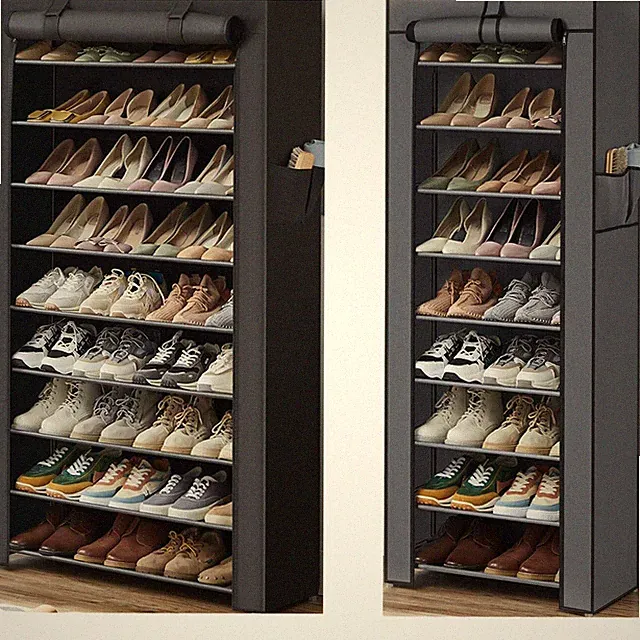 Schuhregal Schuhschrank Schuhständer Stoffschrank Schuhablage Faltschrank Stoff