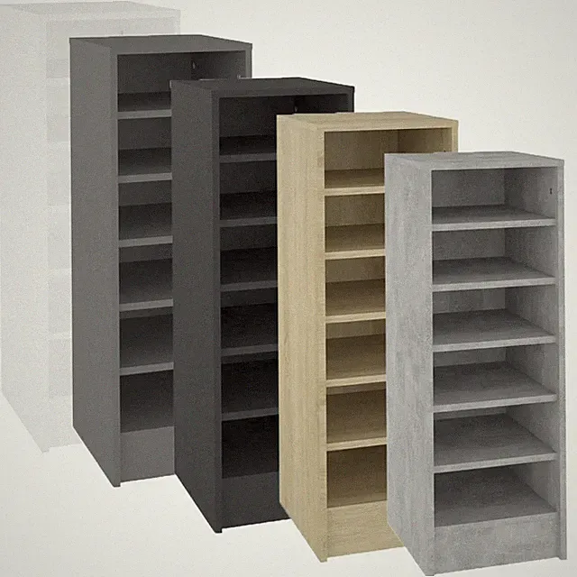 Schuhschrank Schuhablage Schuhregal Schuhständer Kommode Schuhkommode 6 Fächern