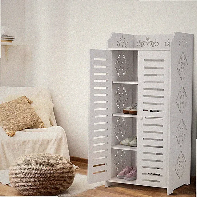 Schuhschrank Schuhregal Schuhablage Schuhkommode 5 Ebenen Aufbewahrungsschrank