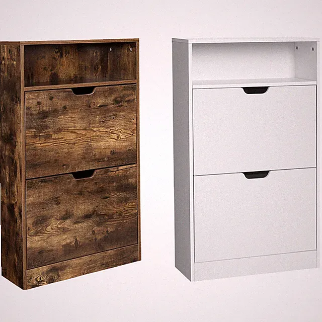 Schuhschrank Schuhregal Schuhaufbewahrun Zusatzfach Wandschrank mit Zusatzfach