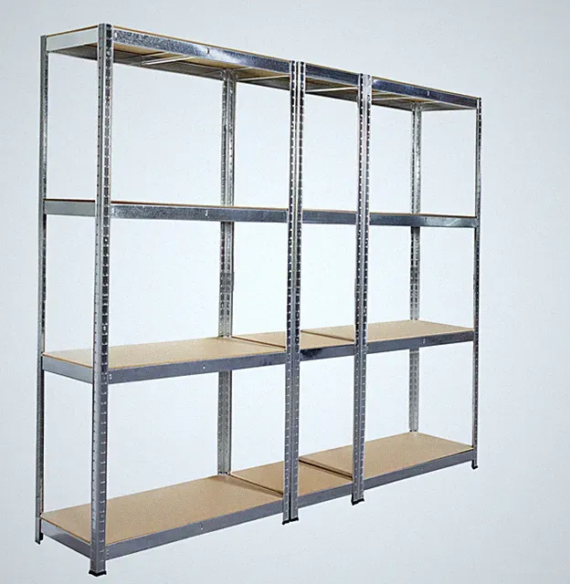 SCHULTE Regalwelt Flex Schwerlastregal 180x220x40 cm, 12 Böden, 90 kg, verzinkt