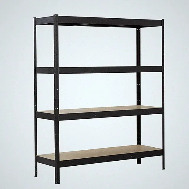 SCHULTE Regalwelt Schwerlastregal, 4 MDF-Böden, 180x150x50 cm, 150kg/Boden