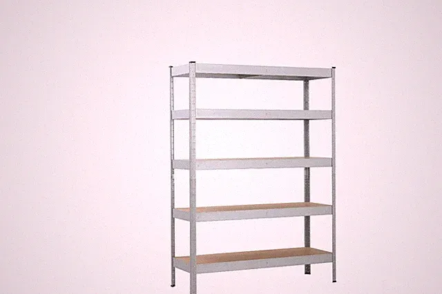 SCHULTE Regalwelt Schwerlastregal, 5 MDF-Böden 180x130x45 cm, 150 kg/Boden verz.