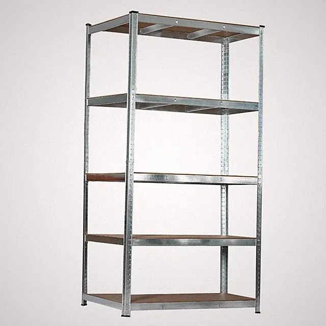 SCHULTE Regalwelt Stecksystem-Schwerlastregal, 5 MDF-Böden, 180x100x60 cm