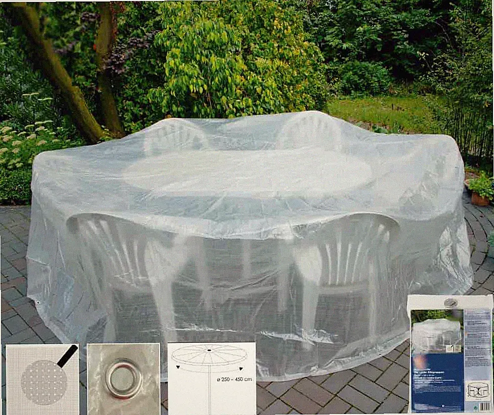 Schutzplane Gartenmöbel Schutzhülle Abdeckplane Cover Sitzgruppe Plane Möbel