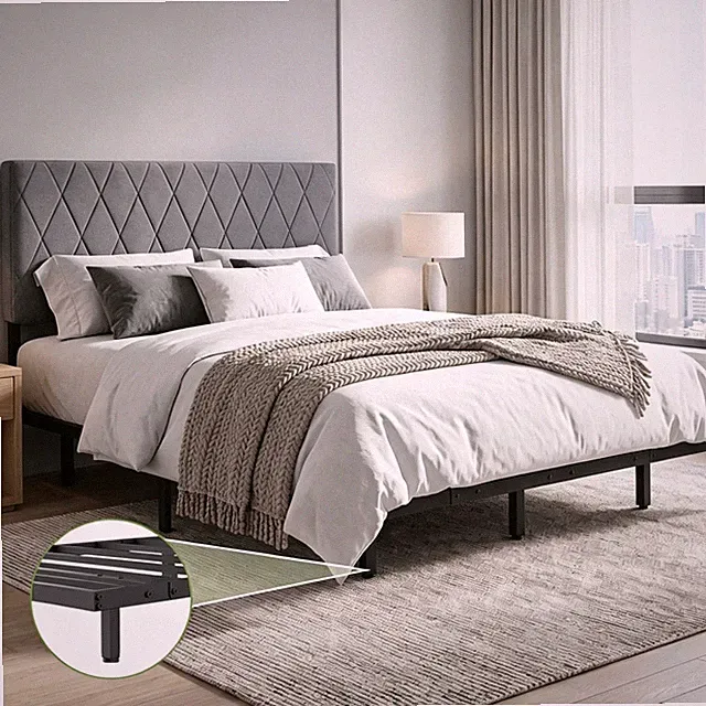 Schwebebett Doppelbett Einzelbett Bett+Matratze Bettgestell Jugendbett Latten