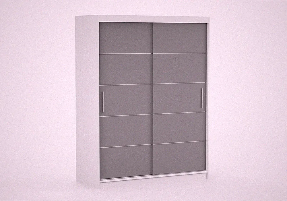 Schwebetürenschrank Schrank Garderobenschrank Kleiderschrank Anastasia 06 150 cm