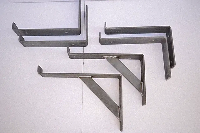 Schwerlast Regalträger Industrie Gerüst Rustikal Handarbeit Metall SS/SU/SH
