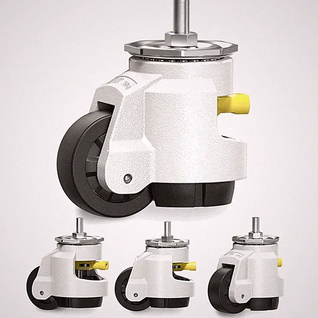 Schwerlast Rollen 2250kg Lenkrollen Set für Werkbank Möbel Rollen
