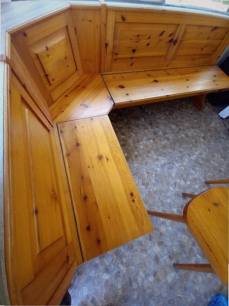 Sehr Schönes Ecke Bank Aus Holz Massiv Akazie Oder Eichen Helen Holz