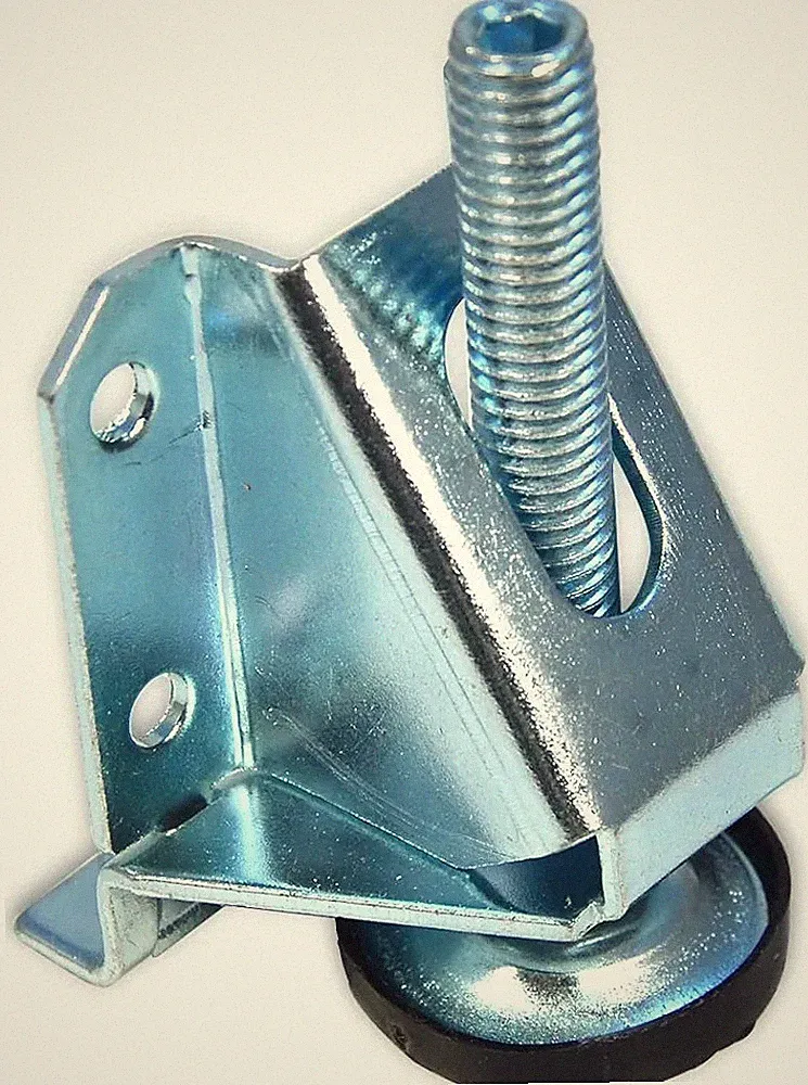Seitlich Möbelfüße Sockelfüße Tischfuß M10x75... 4 Stück